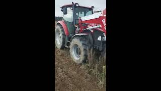 Siew 2019/ Case Farmall 95a Siewnik MF/ Agregat talerzowy z Hydropakiem