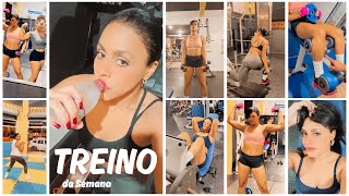 Meu Treino | Diário Fitness - Semana 46 🔥 #treino #gym #workout