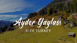 Ayder Plateau - Rize - Drone View #dronevideo #traveler #turkeytravel #ayder