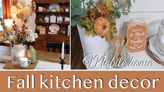 Mobile Home Living | Fall Kitchen Decor | Easy Low Carb Recipe