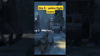 Gta 5 - Police Fight Scene#shorts #ytshorts