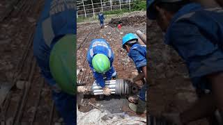 CARA MEMBUAT SPIRAL BORE PILE SEDERHANA.