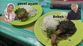 Jalan-jalan ke Jakarta part.1,kita makan pecel ayam dan bebek‼️rasa gurih nikmat