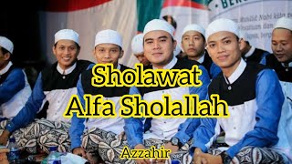 Alfa Sholallah versi terbaru!!! Majelis Azzahir | Voc. Yan Lucky