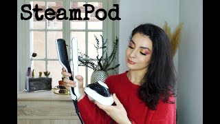 Crash Test du SteamPod : 1ère impression sur mes cheveux bouclés ! Déçue !? 🤔