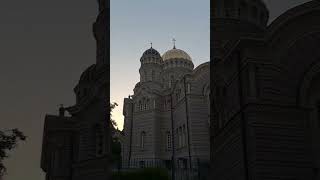 walk in the park Riga Cathedral of the Nativity of Christ