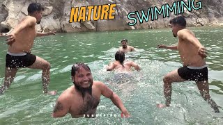 गर्मी धेरै बढेपछि Nature swimming तिर 🏊‍♂️😂 nature vlogs | swimming vlogs