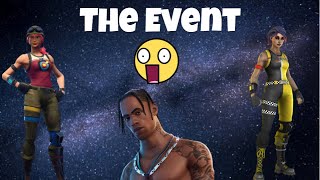 Travis Scott Event With My Friend Elite_Kebin!