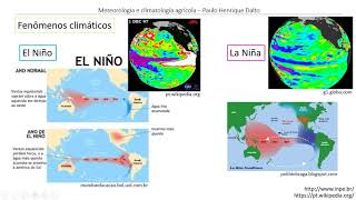 Clima, tempo e os fenômenos climáticos