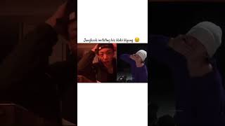 Jungkook imitating Hobi 😆 #bts #jungkook #jhope #weverse #live