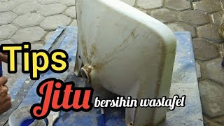 🌏 cara sederhana bersihin wastafel yg sudah berkarat menjadi seperti baru