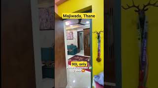 2bhk Fully Furnished Flat in Majiwada Thane at 90L only #2bhk #2bhkthane