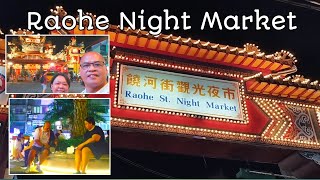 Taiwan vlog 7/ Raohe Night Market food trip - PART 1