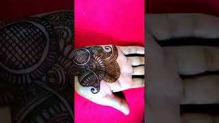 Easy front hand mehndi design |Simple mehndi design|Latest mehndi design for hands #shorts #ytshorts