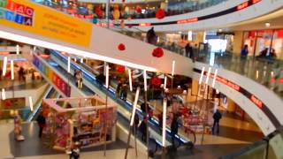 Athens Life.Colorful mall River West Decor for Easter.