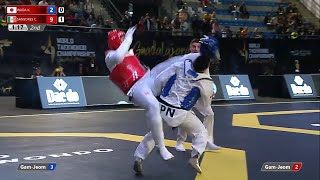 TAEKWONDO KNOCKOUT ~ 7 / GUADALAJARA 2022 WORLD TAEKWONDO CHAMPIONSHIPS -  MEX VS JPN