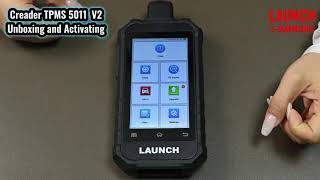 Launch Creader TPMS 5011 V2 Unboxing and Activation- EOBDTool.co.uk