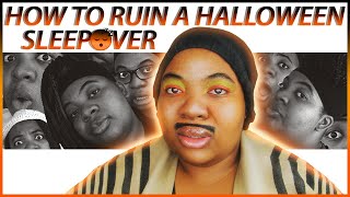 A Funny Halloween Sleepover Part 1 | Clapbacks