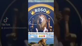 #comedy welcome muone king Roso 🦁..😂😂💔