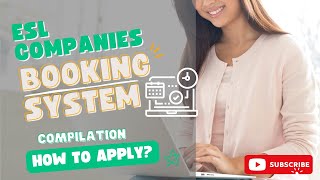 ESL COMPANIES WITH BOOKING SYSTEM / A COMPILATION / Liezel Oh #workfromhome #filipinoeslteachers