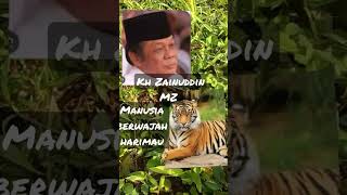 KH Zainuddin MZ "manusia berwajah harimau" #ceramah1menitmenyentuhhati #fypシ゚viral #shortsviral