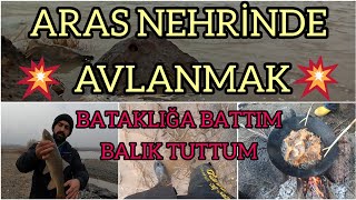 Aras Nehrin de Balığa Gittik, - Belime Kadar Bataklığa Saplandım.