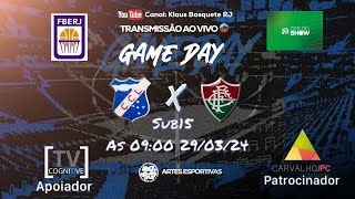 AO VIVO | Jogo de Basquete | CCL X Fluminense sub15 do CEMB da @FBERJPLAY