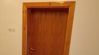 FLUSH DOOR FRAME KE SAT KAISE FIT KARE