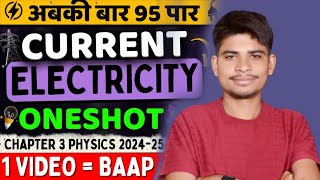 Current electricity 🔥🔥!! oneshot !! 2024-2025 #currentelectricity #class12physics#board2025 #cbse