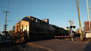 CSX Freights in Fortville, IN - 11/7/21