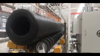 HUASHIDA sucessful test-run spray and winding pipe insulation line