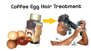 How To Make Coffee Egg Honey Hair Treatment Oil! Super Fast Hair Growth | #Hairgrowth #Coffee #Hair