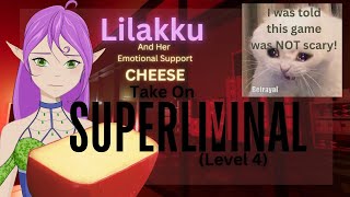 Four Minutes Of This Game Scaring The Quack Outa The Elf ~ Superliminal Level Four First Playthrough