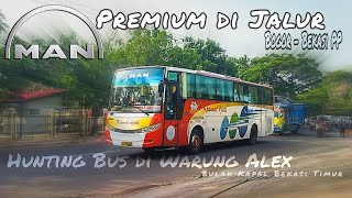 Invo Tarif bus terkini Jawa - Sumatra!! Hunting bus di warung alex bekasi timur...