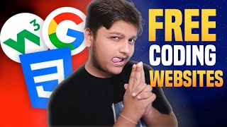 5 FREE WEBSITES TO LEARN WEB DEVELOPMENT | Free Courses | Crack FAANG 🔥🔥🔥