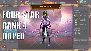 Marvel Contest of Champions | 4 STAR DUPED GAMORA REVIEW!