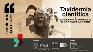 Seminario «Taxidermia científica y preservación de colecciones para un museo sustentable»