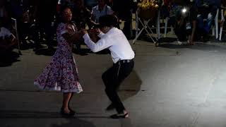 Pareja de baile criollo