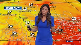 Danielle Savoni - CTV News Calgary - Weather - Monday, June 24, 2024. #calgaryalberta