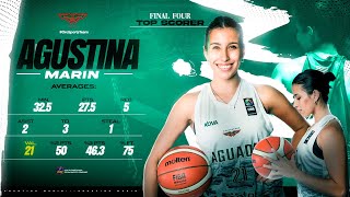 Agustina Marín - Final Four LSBF 2024 (Aguada) #TopScorer #AllStarFive #2ndplace