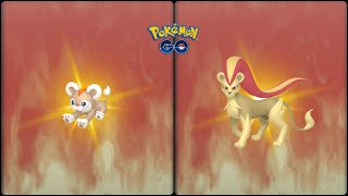 Pokemon Go: Evolving Shiny Litleo into Shiny Pyroar ♀