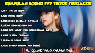 DUGEM SOUND VIRAL FYP TIKTOK X AISHITERU VS CIKINI KE GONDANG DIA NEW DJ DEFU