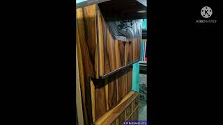 Study table with led light || wardrobe