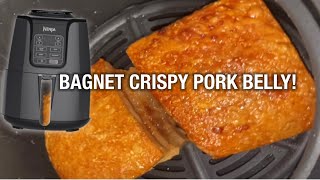 How to cook Banget crispy pork belly using Air fryer #filipinamarriedtoforeigner #airfryer