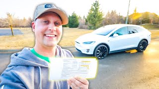 How Much Does It Cost To Drive Our Tesla Model X? (110v Charger)