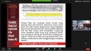 Dokumen Sejarah di Luar Kekristenan yang Menyatakan YESUS SUNGGUH DISALIB - Dr. Bambang Noorsena