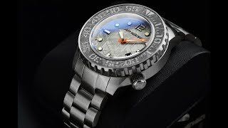 DM 4 Meteorite Dial and bezel Miyota 9015