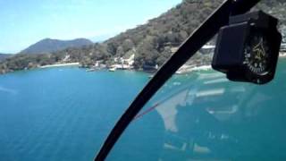 Helicopter flying over Angra Dos Reis, Brazil | Alexander R. Marmureanu MD