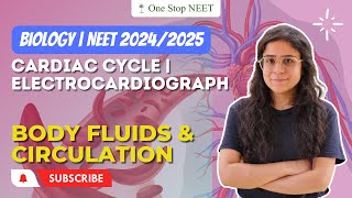 Cardiac Cycle | ECG | Body Fluids & Circulation | NEET 2024 | NEET 2025 | Komal Mam | One Stop NEET