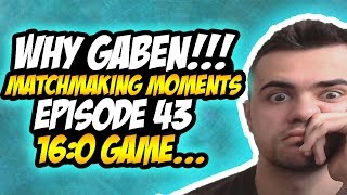 WHY GABEN! 16:0 GAME... - CS:GO Funny MatchMaking Moments EP 43